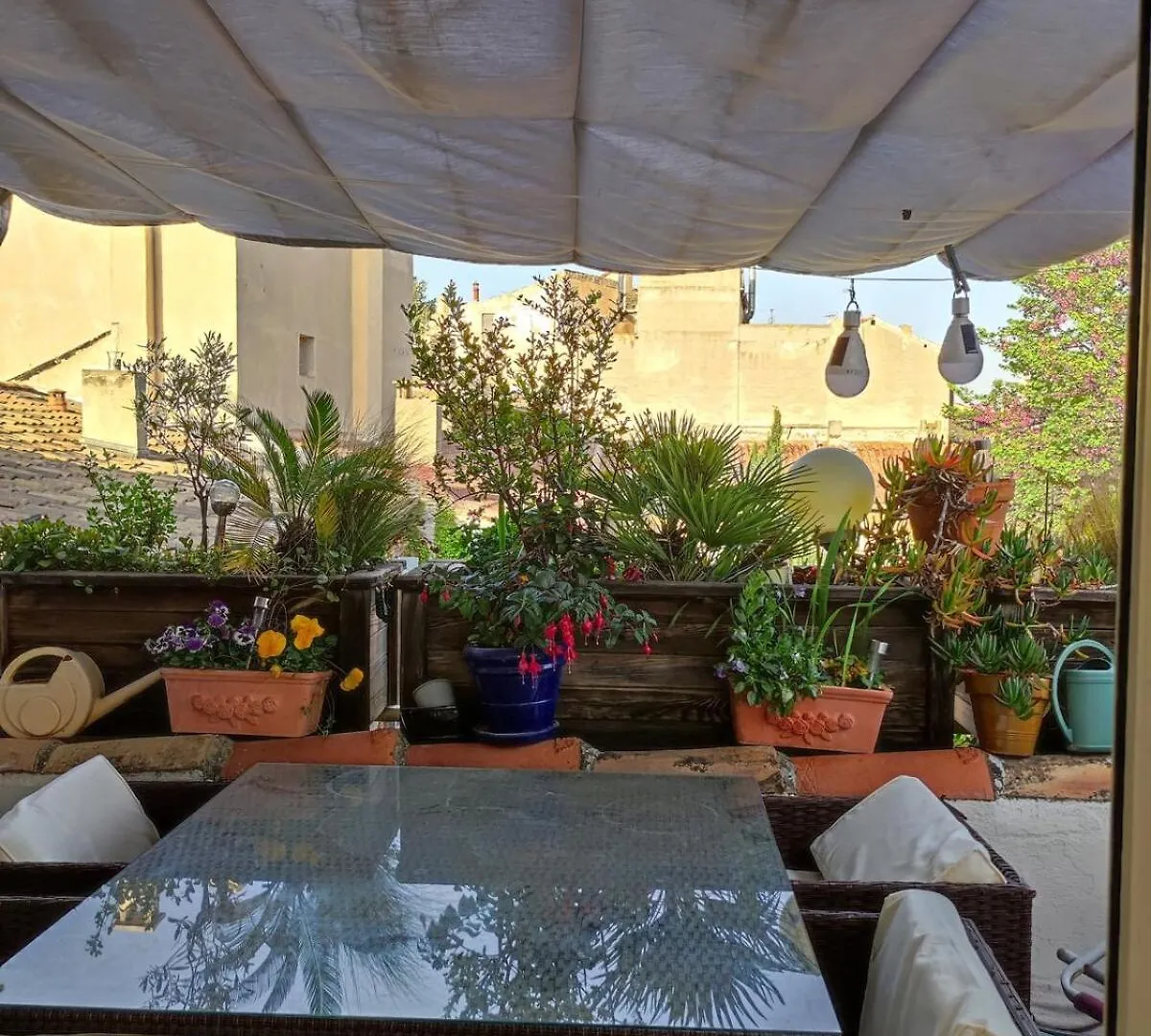 T3 Avec Terrasse Wi-Fi - Clim Avignon Intramuros Daire